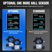 Signature Solar Chargers Eco-Worthy 200A 3.5" Touchable Display Battery Monitor AGM/LiFePO4