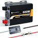 Signature Solar Solar Charge Controllers and Inverters Eco-Worthy 600W Off Grid Pure Sine Wave Inverter 12V to 110V