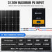 Signature Solar Chargers Eco-Worthy 60A 12/24/36/48V MPPT OLED Display Solar Charge Controller Regulator