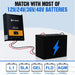 Signature Solar Chargers Eco-Worthy 60A 12/24/36/48V MPPT OLED Display Solar Charge Controller Regulator