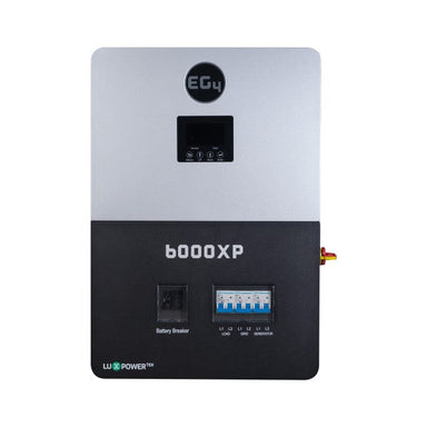 Signature Solar Solar Inverters EG4 6000XP Off-Grid Inverter | 8000W PV Input | 6000W Output | 480V VOC Input | 48V 120/240V Split Phase | All-In-One Solar Inverter