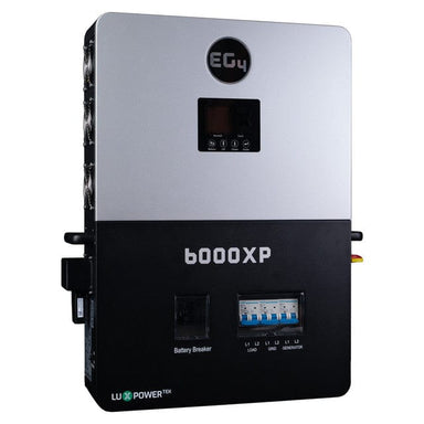 Signature Solar Solar Inverters EG4 6000XP Off-Grid Inverter | 8000W PV Input | 6000W Output | 480V VOC Input | 48V 120/240V Split Phase | All-In-One Solar Inverter