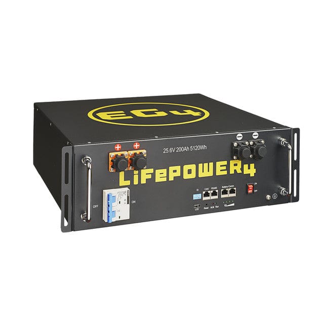 Signature Solar Solar Batteries EG4 LifePower4 V2 | 24V 200AH | Server Rack Battery