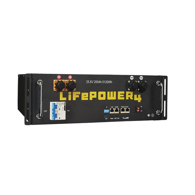 Signature Solar Solar Batteries EG4 LifePower4 V2 | 24V 200AH | Server Rack Battery