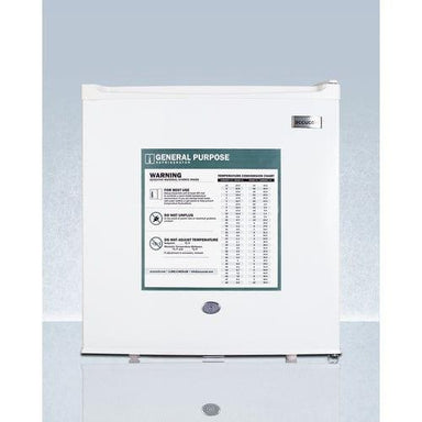 Summit Refrigerators Accucold 1.7 cu ft  General Purpose All-Refrigerator with lock (White) FFAR23LGP