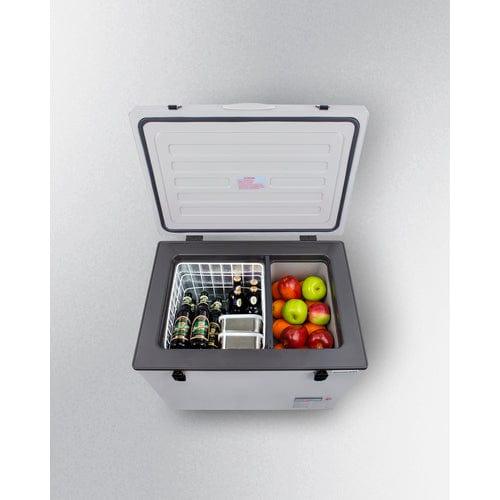 Summit Refrigerators Accucold 1.94 cu ft Portable AC/DC Refrigerator-Freezer SPRF56
