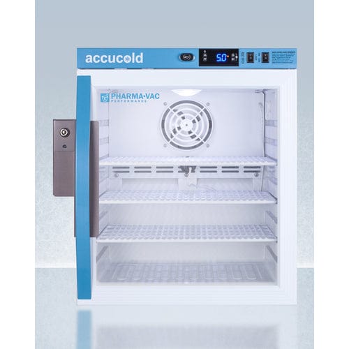 Summit Refrigerators Accucold 1 Cu.Ft. Compact Vaccine Refrigerator, Certified to NSF/ANSI 456 Vaccine Storage Standard ARG1PV456