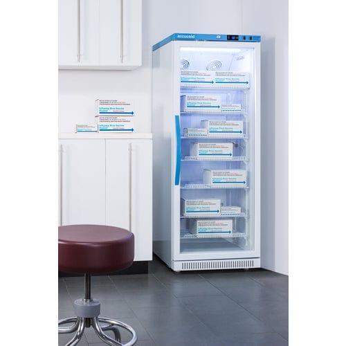 Summit Refrigerators Accucold 12 Cu.Ft. Upright Vaccine Refrigerator, Certified to NSF/ANSI 456 Vaccine Storage Standard ARG12PV456