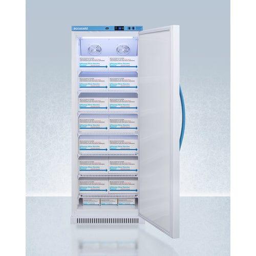 Summit Refrigerators Accucold 12 Cu.Ft. Upright Vaccine Refrigerator, Certified to NSF/ANSI 456 Vaccine Storage Standard ARS12PV456