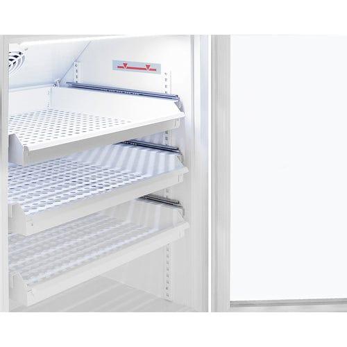 Summit Refrigerators Accucold 12 Cu.Ft. Upright Vaccine Refrigerator with Removable Drawers ARG12PVDR