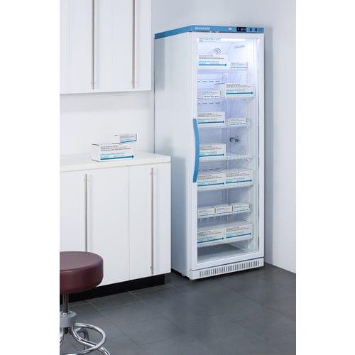 Summit Refrigerators Accucold 15 Cu.Ft. Upright Vaccine Refrigerator, Certified to NSF/ANSI 456 Vaccine Storage Standard ARG15PV456