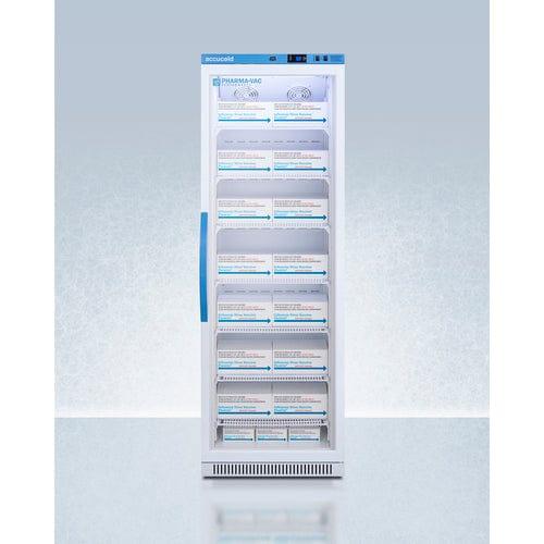 Summit Refrigerators Accucold 15 Cu.Ft. Upright Vaccine Refrigerator, Certified to NSF/ANSI 456 Vaccine Storage Standard ARG15PV456