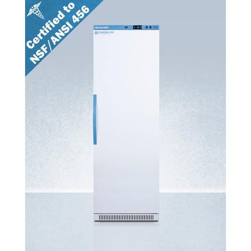 Summit Refrigerators Accucold 15 Cu.Ft. Upright Vaccine Refrigerator, Certified to NSF/ANSI 456 Vaccine Storage Standard ARS15PV456