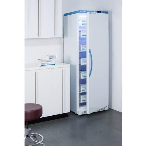 Summit Refrigerators Accucold 15 Cu.Ft. Upright Vaccine Refrigerator, Certified to NSF/ANSI 456 Vaccine Storage Standard ARS15PV456