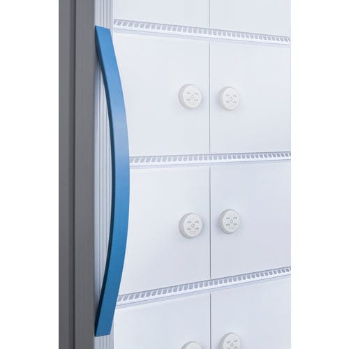 Summit Refrigerators Accucold 15 Cu.Ft. Upright Vaccine Refrigerator with Interior Lockers ARG15PVLOCKER