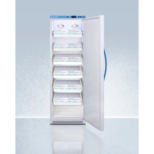 Summit Refrigerators Accucold 15 Cu.Ft. Upright Vaccine Refrigerator with Removable Drawers ARS15PVDR