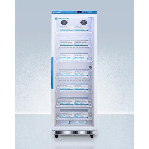 Summit Refrigerators Accucold 18 Cu.Ft. Upright Vaccine Refrigerator, Certified to NSF/ANSI 456 Vaccine Storage Standard ARG18PV456