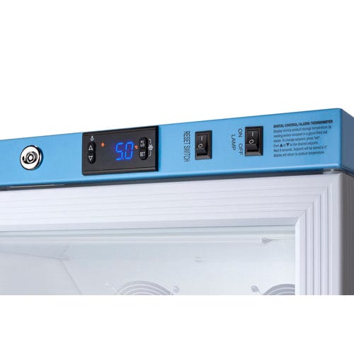 Summit Refrigerators Accucold 18 Cu.Ft. Upright Vaccine Refrigerator, Certified to NSF/ANSI 456 Vaccine Storage Standard ARG18PV456