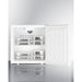 Summit Refrigerators Accucold 19" Wide Allergy-Free All-Refrigerator AZAR2W