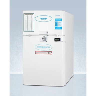 Summit Refrigerators Accucold 19" Wide General Purpose Refrigerator-Freezer, ADA Height AGP34RFLCALADA