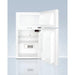 Summit Refrigerators Accucold 19" Wide General Purpose Refrigerator-Freezer, ADA Height AGP34RFLCALADA