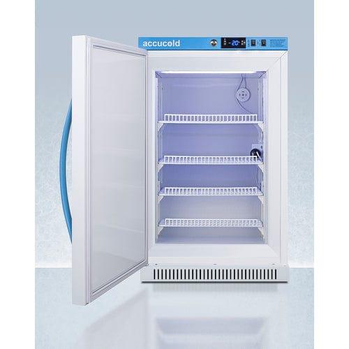 Summit Refrigerators Accucold 2.47 Cu.Ft. Vaccine Freezer, ADA Height AFZ2PVBIADADL2BLHD