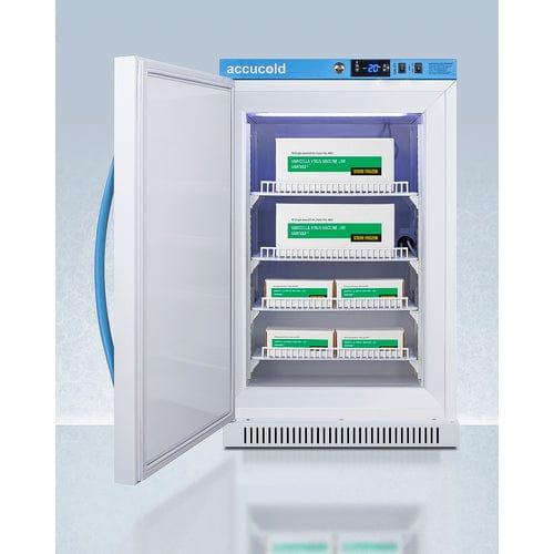 Summit Refrigerators Accucold 2.47 Cu.Ft. Vaccine Freezer, ADA Height AFZ2PVBIADADL2BLHD