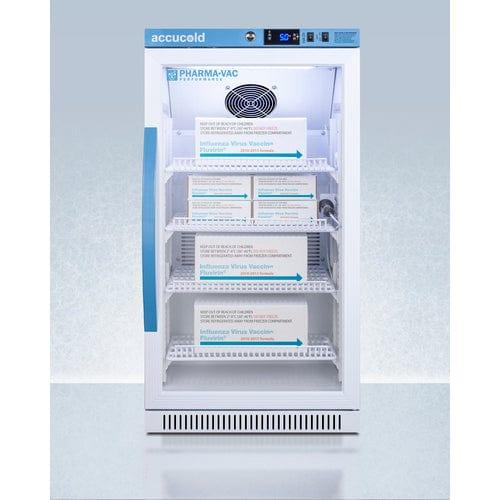 Summit Refrigerators Accucold 2.83 Cu.Ft. ADA Height Vaccine Refrigerator, Certified to NSF/ANSI 456 Vaccine Storage Standard ARG31PVBIADA456