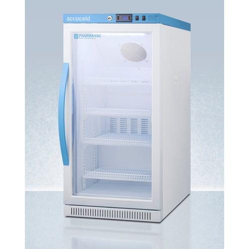 Summit Refrigerators Accucold 2.83 Cu.Ft. ADA Height Vaccine Refrigerator, Certified to NSF/ANSI 456 Vaccine Storage Standard ARG31PVBIADA456