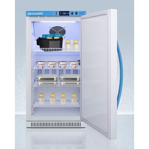 Summit Refrigerators Accucold 2.83 Cu.Ft. MOMCUBE® Breast Milk Refrigerator, ADA Height MLRS32BIADAMC