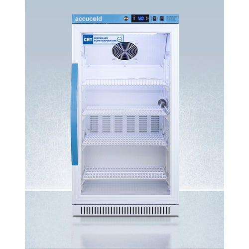 Summit Refrigerators Accucold 2.83 Cu.Ft. Upright Controlled Room Temperature Cabinet, ADA Height ARG31PVBIADA-CRT