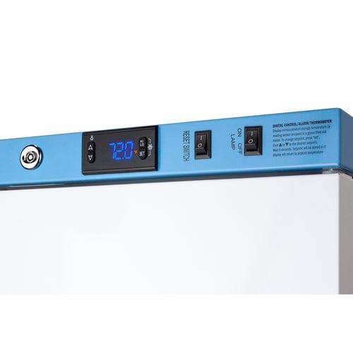 Summit Laboratory Freezers Accucold 2.83 Cu.Ft. Upright Controlled Room Temperature Cabinet, ADA Height ARS32PVBIADA-CRT