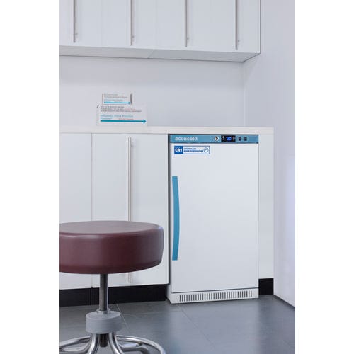 Summit Laboratory Freezers Accucold 2.83 Cu.Ft. Upright Controlled Room Temperature Cabinet, ADA Height ARS32PVBIADA-CRT