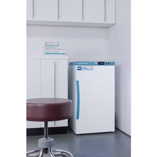 Summit Laboratory Freezers Accucold 2.83 Cu.Ft. Vaccine Refrigerator, ADA Height ARS3PV-CRT