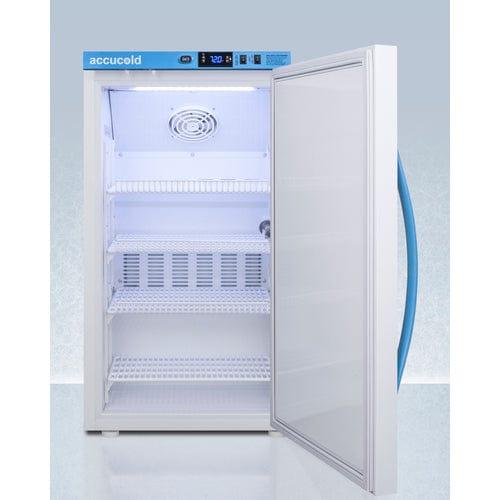 Summit Laboratory Freezers Accucold 2.83 Cu.Ft. Vaccine Refrigerator, ADA Height ARS3PV-CRT