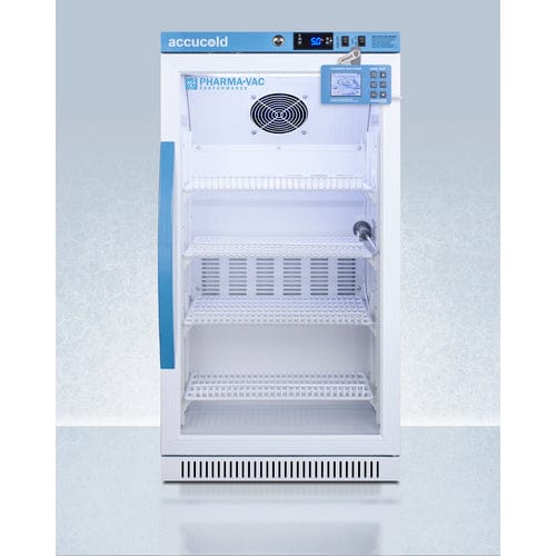 Summit Refrigerators With Data Logger Accucold 2.83 Cu.Ft. Vaccine Refrigerator, ADA Height | Glass