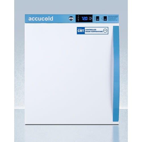 Summit Laboratory Freezers Accucold 2 Cu.Ft. Compact Controlled Room Temperature Cabinet ARS2PV-CRTLHD