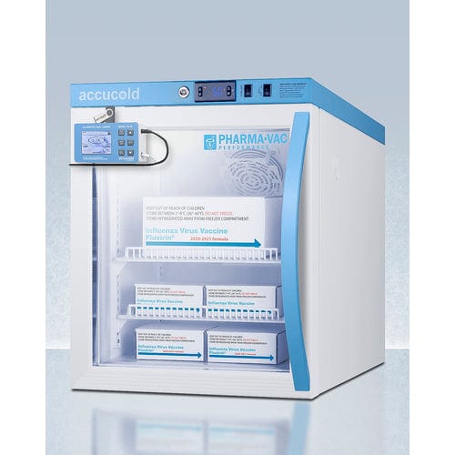 Summit Refrigerators Accucold 2 Cu.Ft. Compact Vaccine Refrigerator ARG2PVDL2BLHD