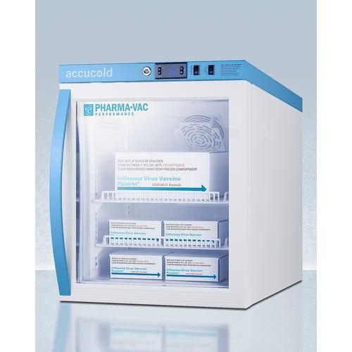 Summit Refrigerators Accucold 2 Cu.Ft. Compact Vaccine Refrigerator, Certified to NSF/ANSI 456 Vaccine Storage Standard ARG2PV456