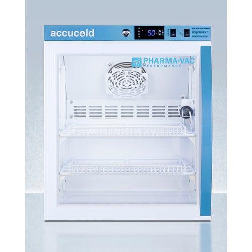 Summit Refrigerators Accucold 2 Cu.Ft. Compact Vaccine Refrigerator, Certified to NSF/ANSI 456 Vaccine Storage Standard ARG2PV456LHD