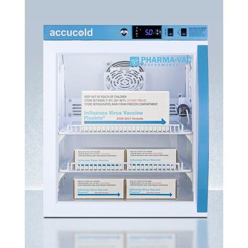 Summit Refrigerators Accucold 2 Cu.Ft. Compact Vaccine Refrigerator, Certified to NSF/ANSI 456 Vaccine Storage Standard ARG2PV456LHD