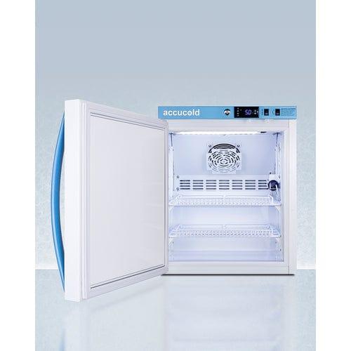 Summit Refrigerators Accucold 2 Cu.Ft. Compact Vaccine Refrigerator, Certified to NSF/ANSI 456 Vaccine Storage Standard ARS2PV456LHD