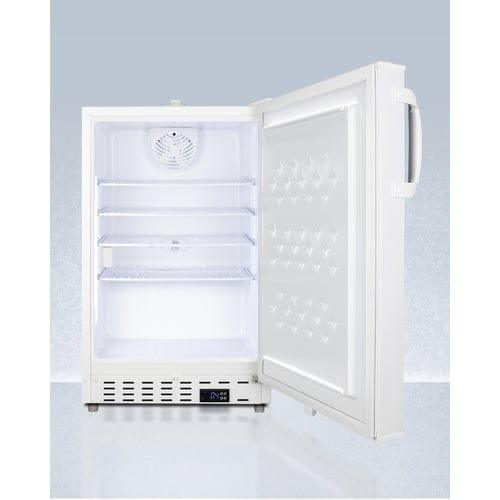 Summit Refrigerators Accucold 20&quot; Wide Built-In Healthcare All-Refrigerator, ADA Compliant ADA404REFAL