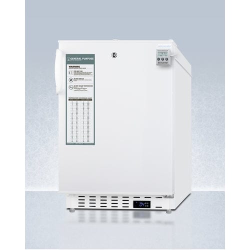 Summit Refrigerators Accucold 20&quot; Wide Built-In Healthcare All-Refrigerator, ADA Compliant ADA404REFCAL