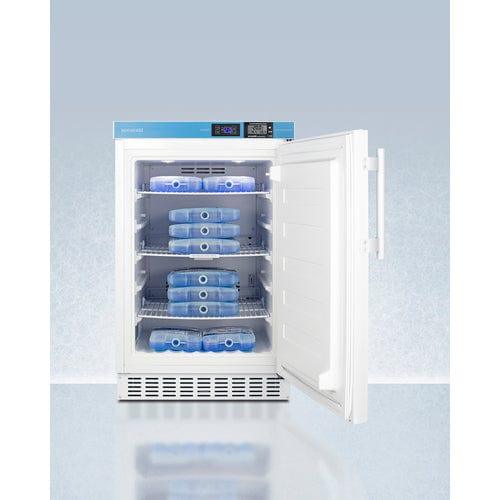 Summit Refrigerators Accucold 20" Wide Built-In Pharmacy All-Freezer, ADA Compliant ACF33LCAL