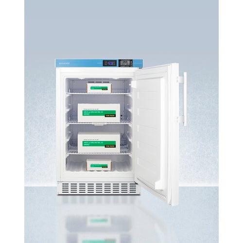 Summit Refrigerators Accucold 20&quot; Wide Built-In Pharmacy All-Freezer, ADA Compliant ACF33LCAL