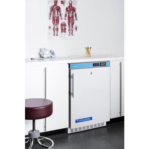 Summit Refrigerators Accucold 20" Wide Built-In Pharmacy All-Freezer, ADA Compliant ACF33LCAL