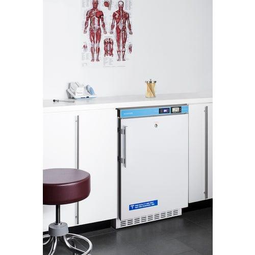 Summit Refrigerators Accucold 20" Wide Built-In Pharmacy All-Refrigerator, ADA Compliant ACR45LCAL