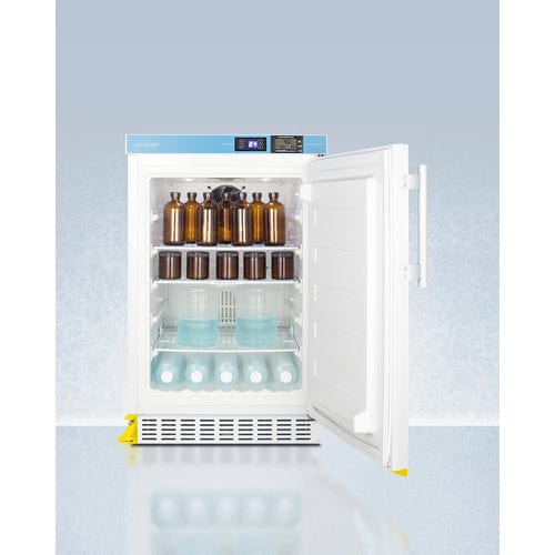 Summit Refrigerators Accucold 20&quot; Wide Built-In Pharmacy All-Refrigerator, ADA Compliant ACR45LCALSTO