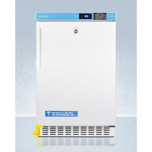 Summit Refrigerators Accucold 20" Wide Built-In Pharmacy All-Refrigerator, ADA Compliant ACR45LCALSTO